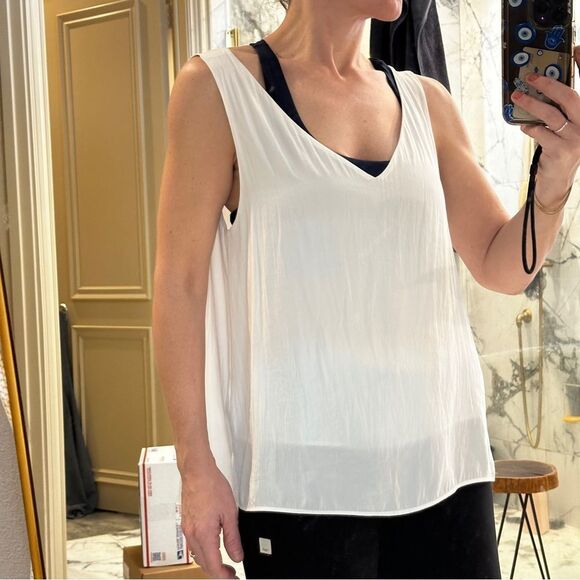 MELA PURDIE | L | MACRO-MOUSSELINE AUDREY TANK - Picture 2 of 11